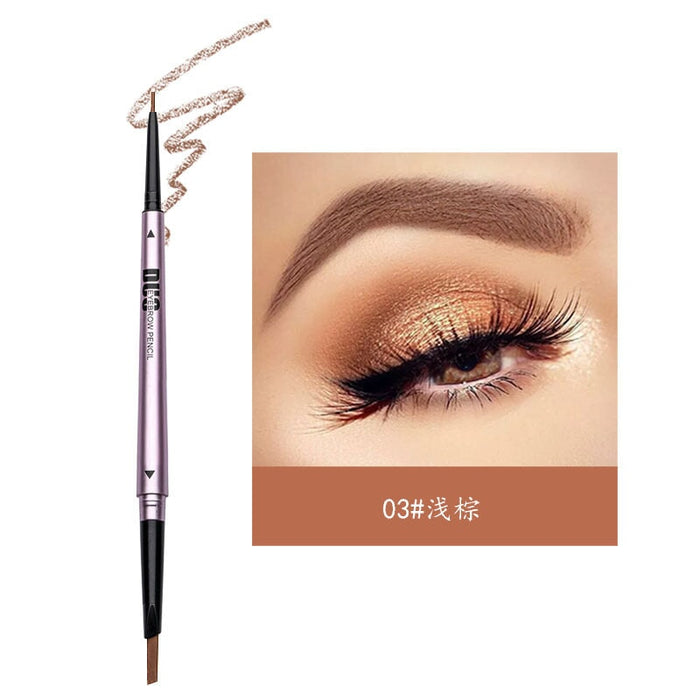 Wholesale extremely fine 3D do not smudge double head rotating eyebrow pencil JDC-EP-Minf001 eyebrow pencil 闵妃 Wholesale Jewelry JoyasDeChina Joyas De China