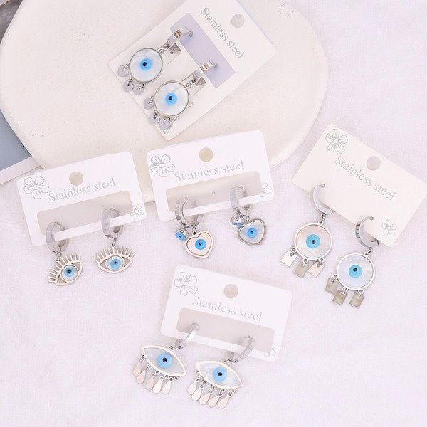 Wholesale eye Earrings JDC-ES-Bingm003 Earrings 冰萌 Wholesale Jewelry JoyasDeChina Joyas De China