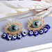 Wholesale Eye Lightning Bead Alloy Rhinestone Earrings JDC-ES-SK054 Earrings 深刻 Wholesale Jewelry JoyasDeChina Joyas De China