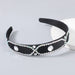 Wholesale fabric acrylic black headband JDC-HD-JL025 Headband JoyasDeChina NO.1 Wholesale Jewelry JoyasDeChina Joyas De China