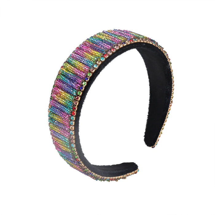 Wholesale fabric acrylic broad-brimmed headband JDC-HD-JL021 Headband JoyasDeChina Wholesale Jewelry JoyasDeChina Joyas De China