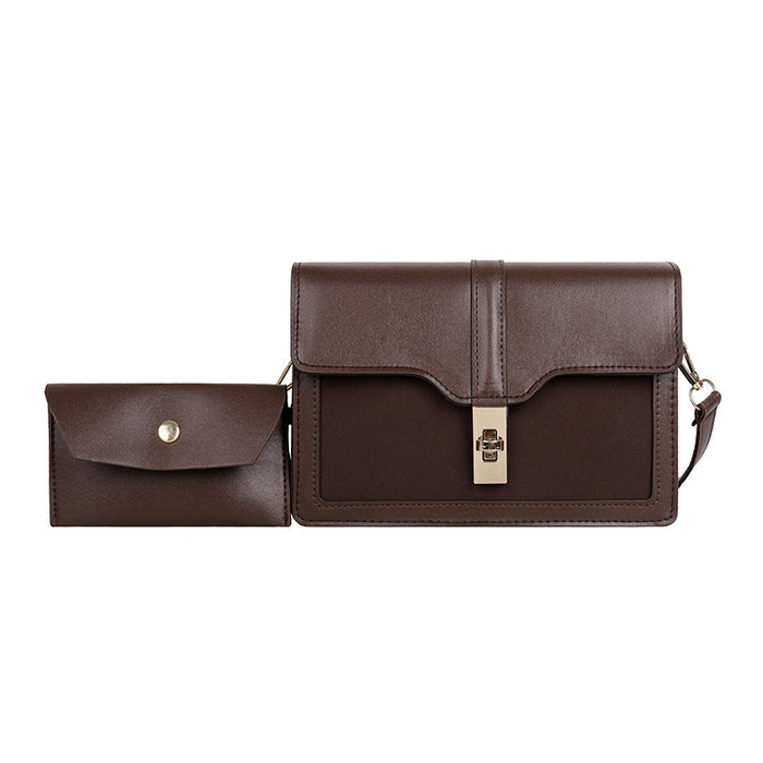 Wholesale fabric all-match handbag JDC-HB-DS004 Handbags 大山 Dark brown Wholesale Jewelry JoyasDeChina Joyas De China