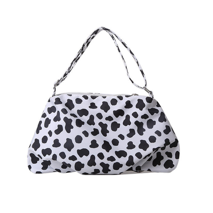 Wholesale fabric all-match shoulder bag JDC-SD-DS052 Shoulder Bags 大山 Cow stria Wholesale Jewelry JoyasDeChina Joyas De China
