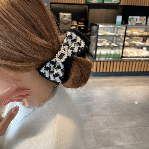 Wholesale fabric bow hair rope JDC-HS-GSMC025 Hair Scrunchies 曌彩 Wholesale Jewelry JoyasDeChina Joyas De China