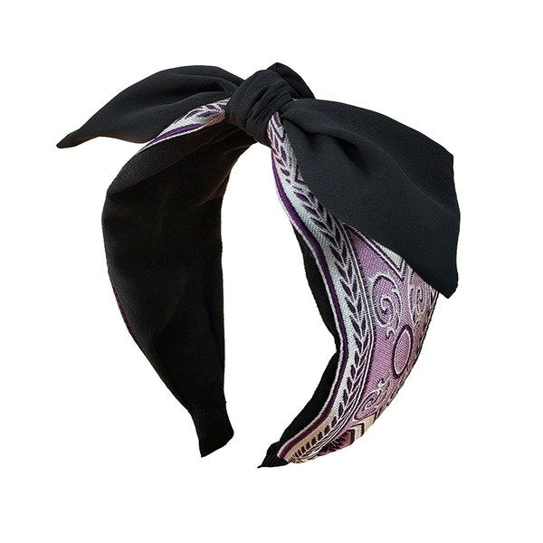 Wholesale fabric bow headband JDC-HD-O327 Headband 潮炫 Wholesale Jewelry JoyasDeChina Joyas De China
