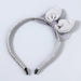 Wholesale fabric bowknot children's headband JDC-HD-JL007 Headband JoyasDeChina grey Wholesale Jewelry JoyasDeChina Joyas De China