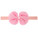 Wholesale fabric chiffon bow children's headband JDC-HD-ML010 Headband JoyasDeChina Pink Wholesale Jewelry JoyasDeChina Joyas De China