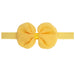 Wholesale fabric chiffon bow children's headband JDC-HD-ML010 Headband JoyasDeChina Yellow Wholesale Jewelry JoyasDeChina Joyas De China
