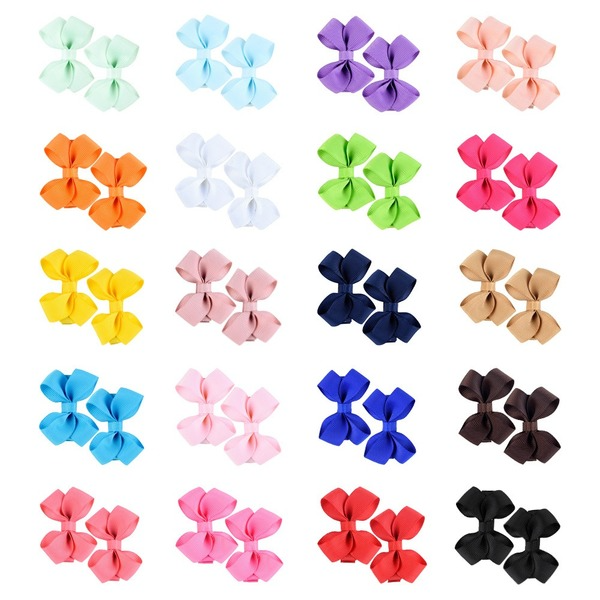 Bulk Jewelry Wholesale fabric contrast color stereo twist leaf hair clips JDC-HC-XE002 Wholesale factory from China YIWU China