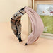 Wholesale fabric cross headband JDC-HD-O325 Headband 潮炫 khaki Wholesale Jewelry JoyasDeChina Joyas De China