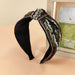 Wholesale fabric embroidery knotted headband JDC-HD-O322 Headband 潮炫 2# Wholesale Jewelry JoyasDeChina Joyas De China