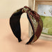 Wholesale fabric embroidery knotted headband JDC-HD-O322 Headband 潮炫 6# Wholesale Jewelry JoyasDeChina Joyas De China