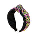 Wholesale fabric knotted headband JDC-HD-O321 Headband 潮炫 Wholesale Jewelry JoyasDeChina Joyas De China