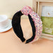 Wholesale fabric knotted headband JDC-HD-O321 Headband 潮炫 pink Wholesale Jewelry JoyasDeChina Joyas De China