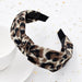 Bulk Jewelry Wholesale Fabric Know Leopard print headband JDC-HD-n003 Wholesale factory from China YIWU China