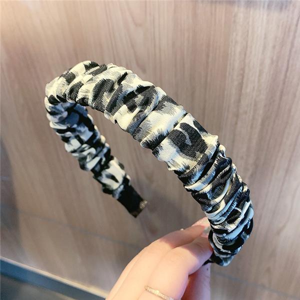 Bulk Jewelry Wholesale Fabric Leopard print chain headband  JDC-HD-h007 Wholesale factory from China YIWU China
