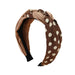 Wholesale fabric polka dot hair band JDC-HD-O336 Headband 潮炫 Wholesale Jewelry JoyasDeChina Joyas De China