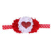 Wholesale Fabric Red Kids Love Heart Stretch Heart Headband JDC-HD-GSQN031 Headband 丘诺 3# Wholesale Jewelry JoyasDeChina Joyas De China