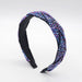 Wholesale fabric rhinestone headband JDC-HD-Yul019 Headband 雨灵 purple Wholesale Jewelry JoyasDeChina Joyas De China