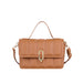 Wholesale fabric rhombus handbag JDC-HB-DS007 Handbags 大山 Light brown Wholesale Jewelry JoyasDeChina Joyas De China