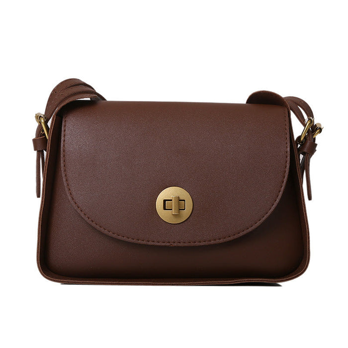 Wholesale fabric soft leather handbag JDC-HB-DS005 Handbags 大山 Dark brown Wholesale Jewelry JoyasDeChina Joyas De China