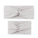 Wholesale fabric solid color cross stripe headband JDC-HD-ML011 Headband JoyasDeChina grey Wholesale Jewelry JoyasDeChina Joyas De China