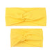 Wholesale fabric solid color cross stripe headband JDC-HD-ML011 Headband JoyasDeChina Yellow Wholesale Jewelry JoyasDeChina Joyas De China