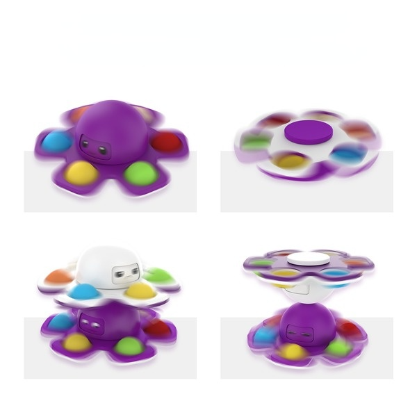 Wholesale face-changing octopus gyro silicone fidgets toy JDC-FT-HC009 fidgets toy JoyasDeChina Wholesale Jewelry JoyasDeChina Joyas De China