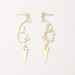 Wholesale face hollow oval earrings JDC-ES-C175 Earrings JoyasDeChina Wholesale Jewelry JoyasDeChina Joyas De China