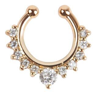 Wholesale false nose ring puncture JDC-NS-WH002 Piercings 威怀 Wholesale Jewelry JoyasDeChina Joyas De China