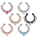 Wholesale false nose ring puncture JDC-NS-WH002 Piercings 威怀 sliver Wholesale Jewelry JoyasDeChina Joyas De China