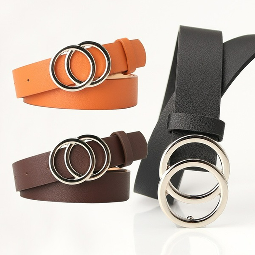 Wholesale fashion double loop buckle belt Womenbelt JDC-WB-JL059 Womenbelt JoyasDeChina Wholesale Jewelry JoyasDeChina Joyas De China
