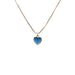 Wholesale fashion drop oil Heart Pendant clavicle Necklace JDC-NE-ML095 NECKLACE JoyasDeChina 0723-YH blue. Wholesale Jewelry JoyasDeChina Joyas De China