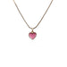 Wholesale fashion drop oil Heart Pendant clavicle Necklace JDC-NE-ML095 NECKLACE JoyasDeChina 0723-YH pink. Wholesale Jewelry JoyasDeChina Joyas De China