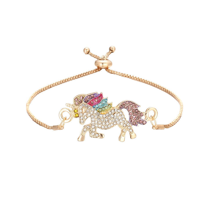 Wholesale fashion electroplating Unicorn Necklace JDC-NE-Yiz006 Necklaces 艺真 Wholesale Jewelry JoyasDeChina Joyas De China