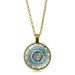 Wholesale fashion glass pendant JDC-CS-Hengx004 charms 横湘 XSWX0124-steel Wholesale Jewelry JoyasDeChina Joyas De China