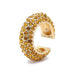 Wholesale fashion high sense C-shaped Rhinestone Earrings JDC-ES-KQ141 Earrings JoyasDeChina Yellow KC gold Wholesale Jewelry JoyasDeChina Joyas De China