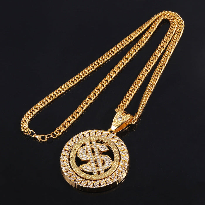 Wholesale fashion hip hop alloy necklaces JDC-NE-youm008 necklaces 幽梦 Wholesale Jewelry JoyasDeChina Joyas De China