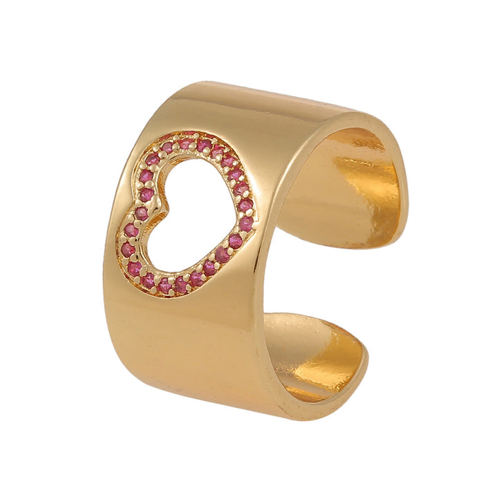 Wholesale fashion jewelry heart angel ring JDC-ES-JQ087 Earrings JoyasDeChina Wholesale Jewelry JoyasDeChina Joyas De China