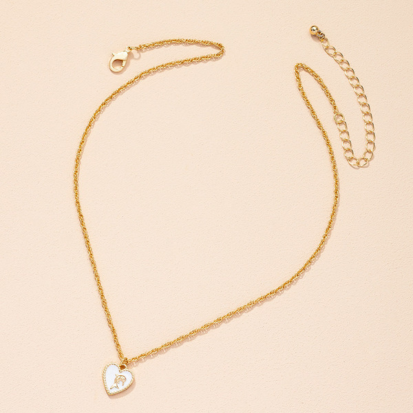 Bulk Jewelry Wholesale fashion love dolphin necklace JDC-NE-AYN017 Wholesale factory from China YIWU China