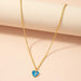 Bulk Jewelry Wholesale fashion love dolphin necklace JDC-NE-AYN017 Wholesale factory from China YIWU China