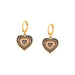 Bulk Jewelry Wholesale fashion love earrings JDC-ES-AYN013 Wholesale factory from China YIWU China