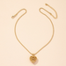 Bulk Jewelry Wholesale fashion love pendant necklace JDC-NE-AYN022 Wholesale factory from China YIWU China