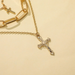 Wholesale fashion metal cross necklace JDC-NE-RL011 NECKLACE JoyasDeChina Wholesale Jewelry JoyasDeChina Joyas De China