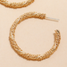 Wholesale fashion new metal spiral twist Circle Earrings JDC-ES-KQ079 Earrings JoyasDeChina Wholesale Jewelry JoyasDeChina Joyas De China