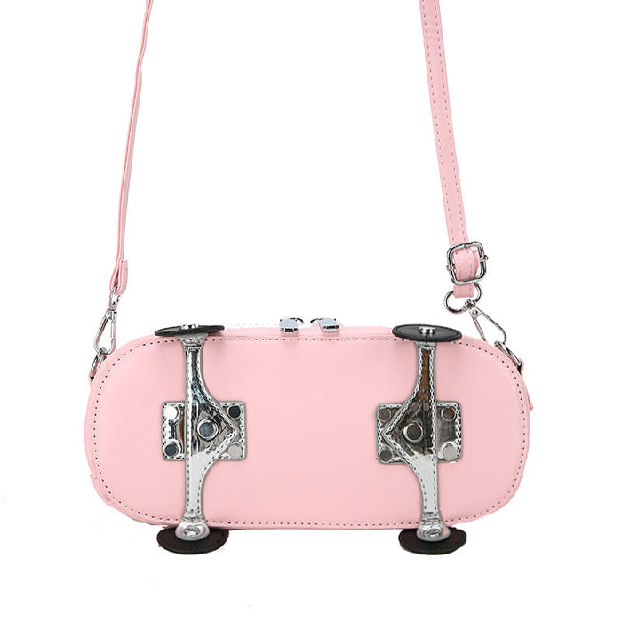 Wholesale fashion personalized Single Shoulder Messenger box bag JDC-HB-LS034 Handbags JoyasDeChina pink Wholesale Jewelry JoyasDeChina Joyas De China