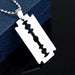 Wholesale fashion personalized stainless steel blade JDC-NE-SF087 NECKLACE 少峰 Wholesale Jewelry JoyasDeChina Joyas De China