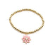 Wholesale fashion simple Daisy Bracelet JDC-BT-ML039 Bracelet JoyasDeChina CB00772YH pink. Wholesale Jewelry JoyasDeChina Joyas De China