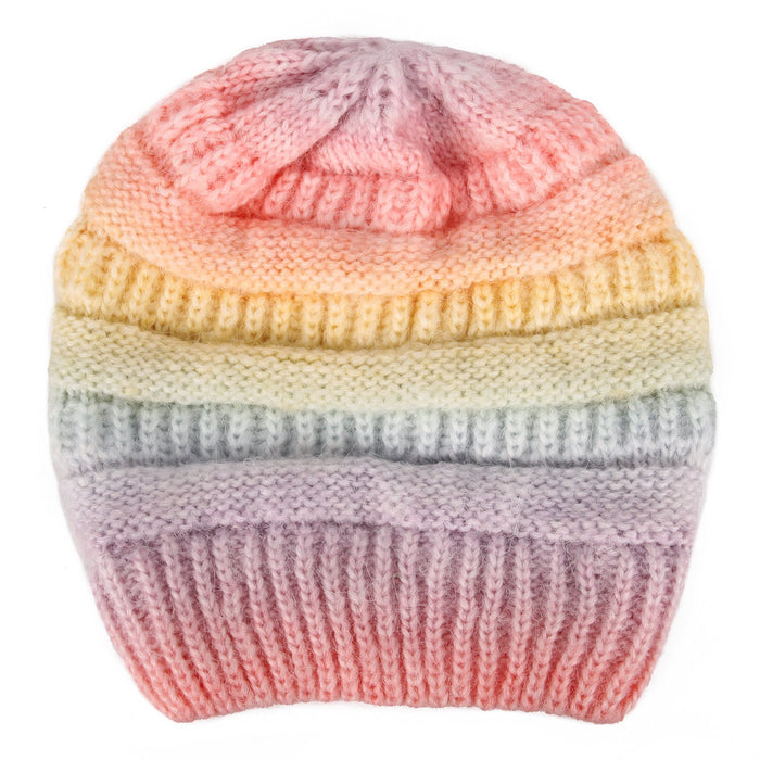 Wholesale fashion tie dyed knitted hat JDC-FH-GSJS009 Fashionhat 嘉时 Gradient 2 Average code Wholesale Jewelry JoyasDeChina Joyas De China
