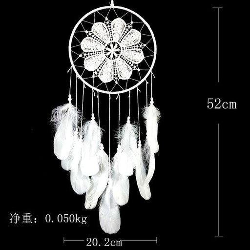Wholesale feather lace dream catcher JDC-DC-LZ032 Dreamcatcher 联缀 Wholesale Jewelry JoyasDeChina Joyas De China